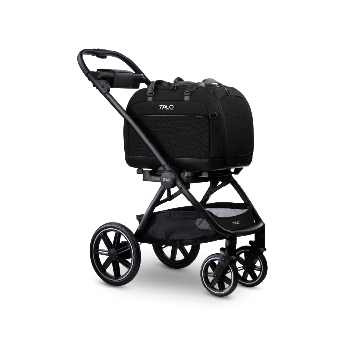 Hendrick Pet Car Seat & Stroller Bundle - Black/Onyx