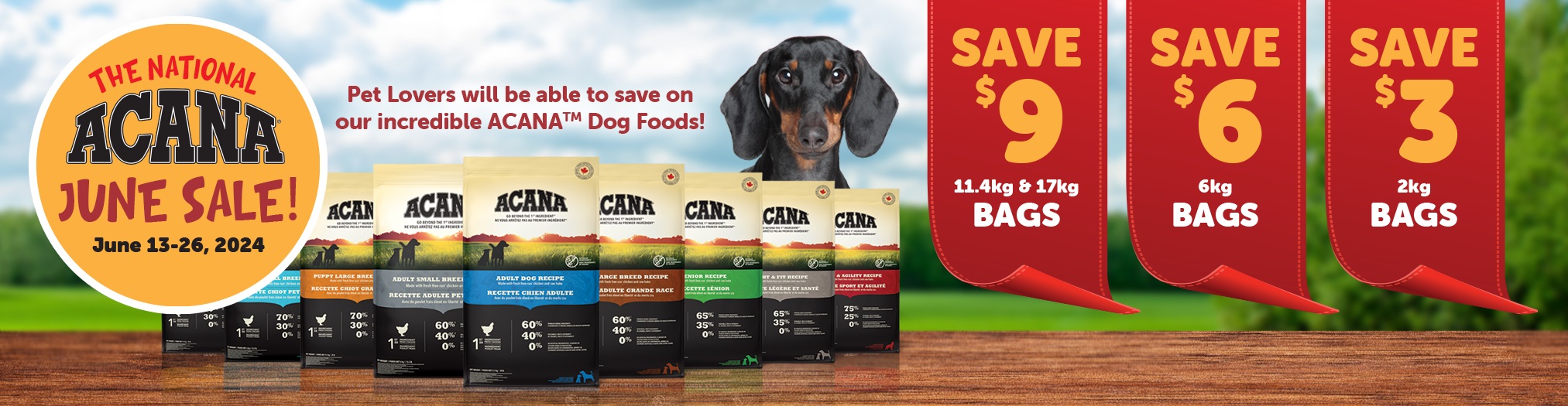 Acana Sale, June 2024