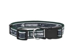 Michigan State Satin Collar-Large