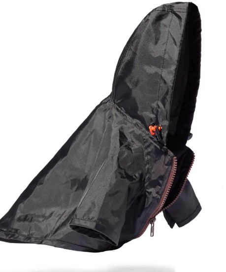Wag Wear Size 18 Black Rain Coat