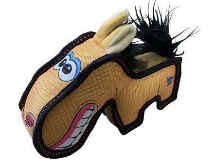 Loonies - 11" Square Horse Dog Toy