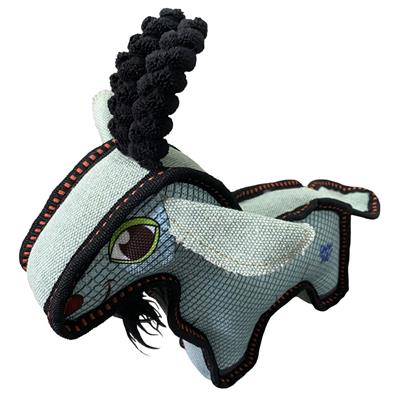Loonies - 11" Square Goat Dog Toy