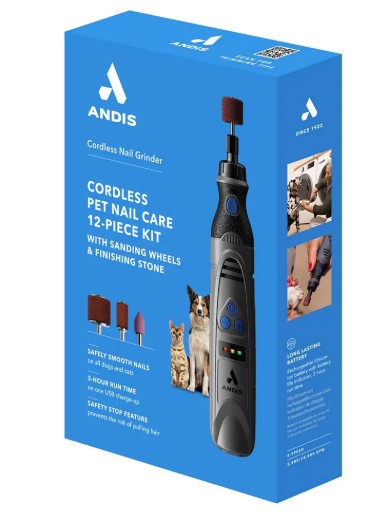 Cordless 6-Speed Pet Nail Grinder