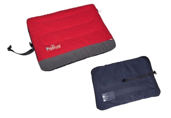 'Combat-Terrain' Cordura-Nyco Reversible Nylon and Polar Fleece Travel Camping Folding Pet Dog Bed XL Red