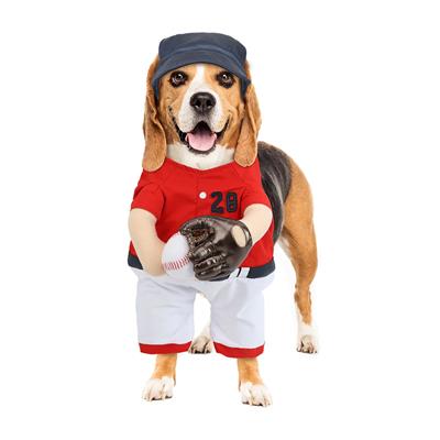 The Home Ruff - Baseball Dog Costume-S