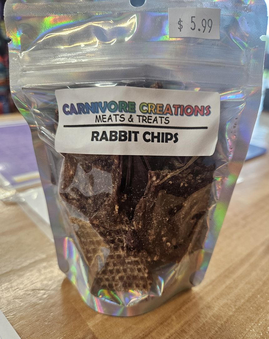Carnivore Creations Rabbit Chips 2 oz