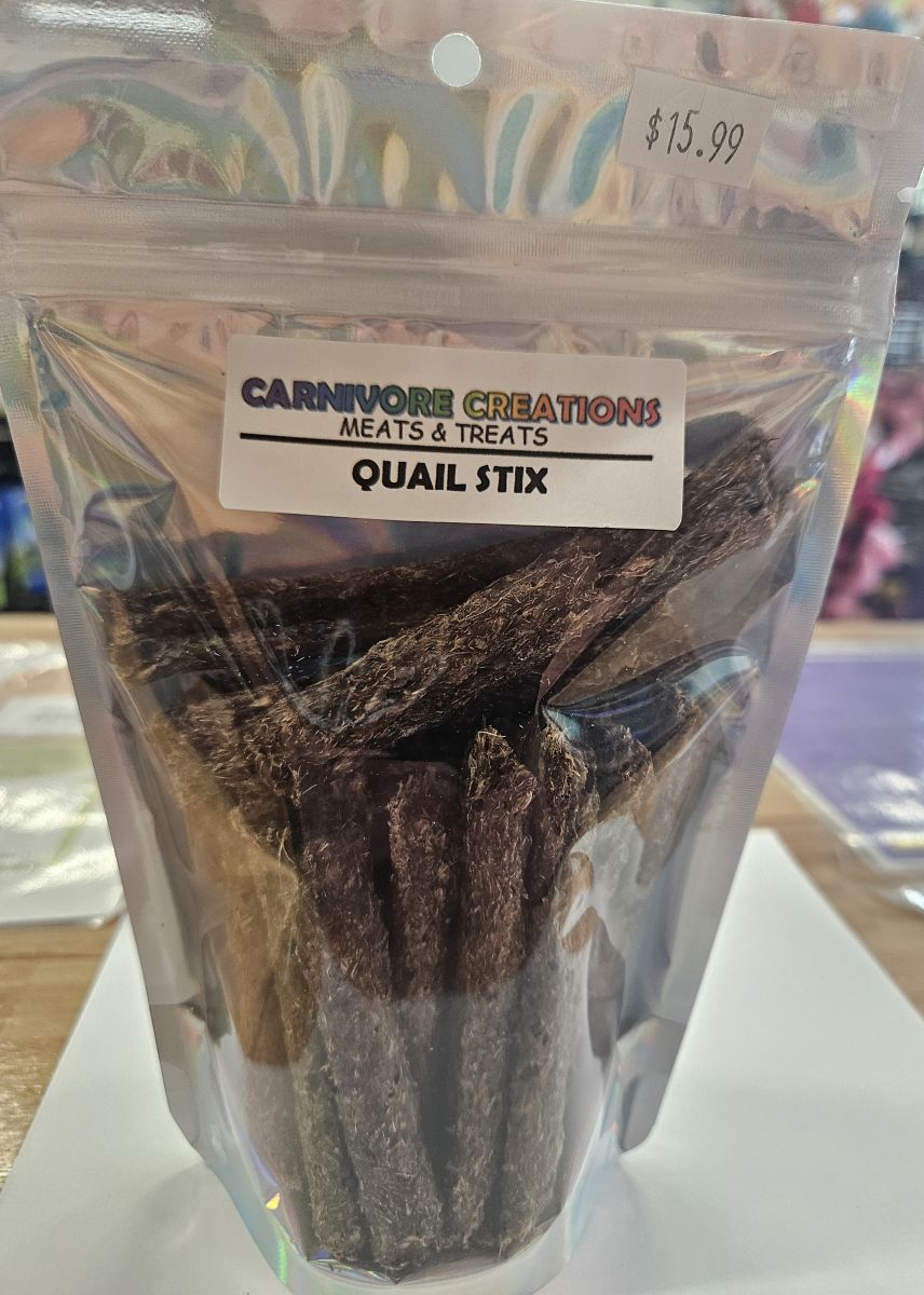 Carnivore Creations  Quail Stix 5.0 oz
