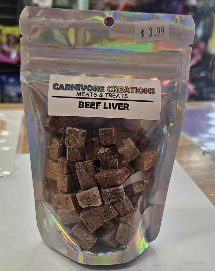 Carnivore Creations Beef Liver 1oz