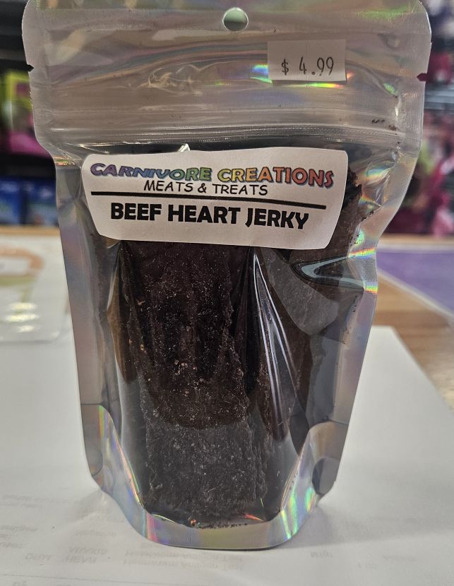 Carnivore Creations Beef Heart Jerky 1.5 oz
