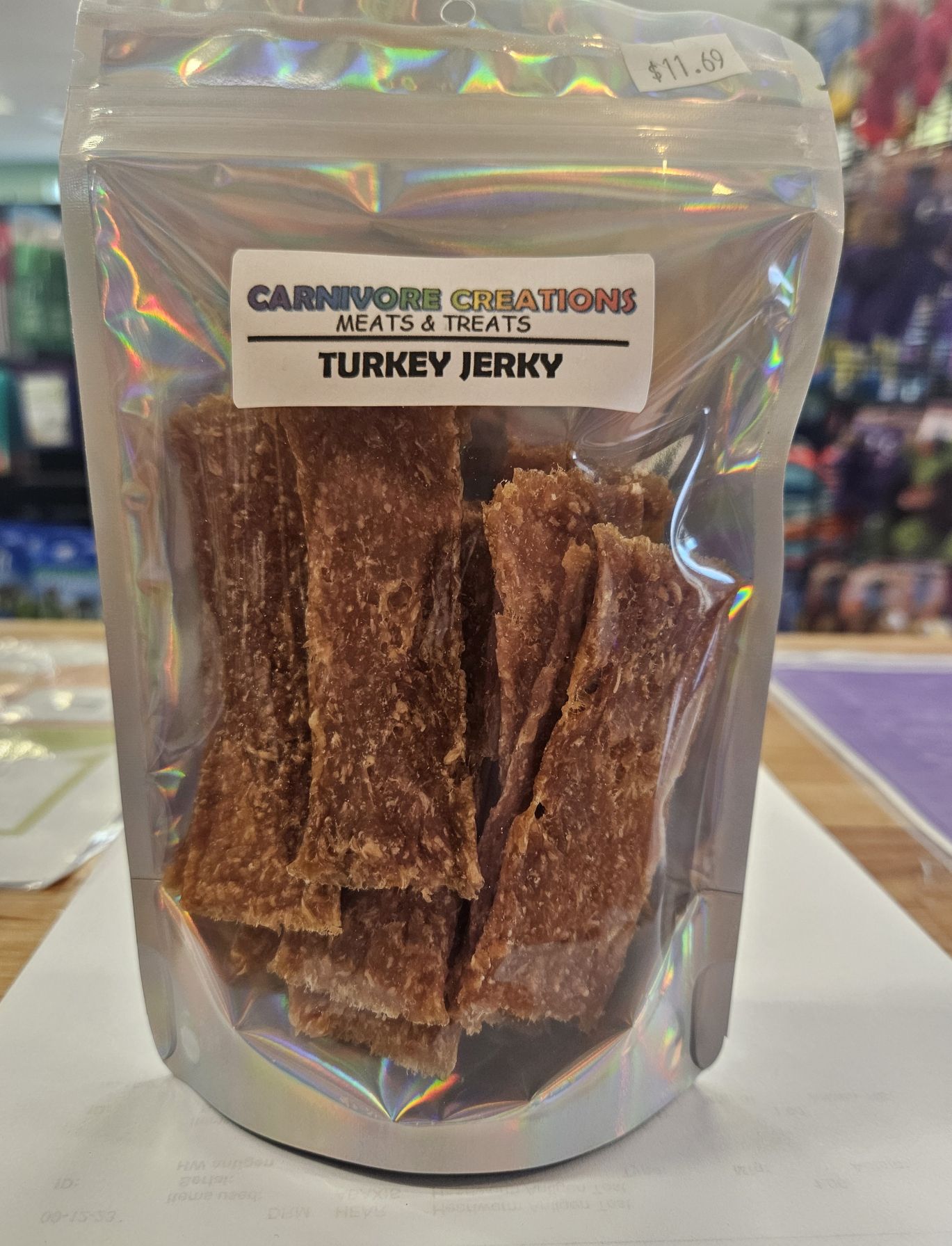 Carnivore Creations  Turkey Jerky  3.0 oz
