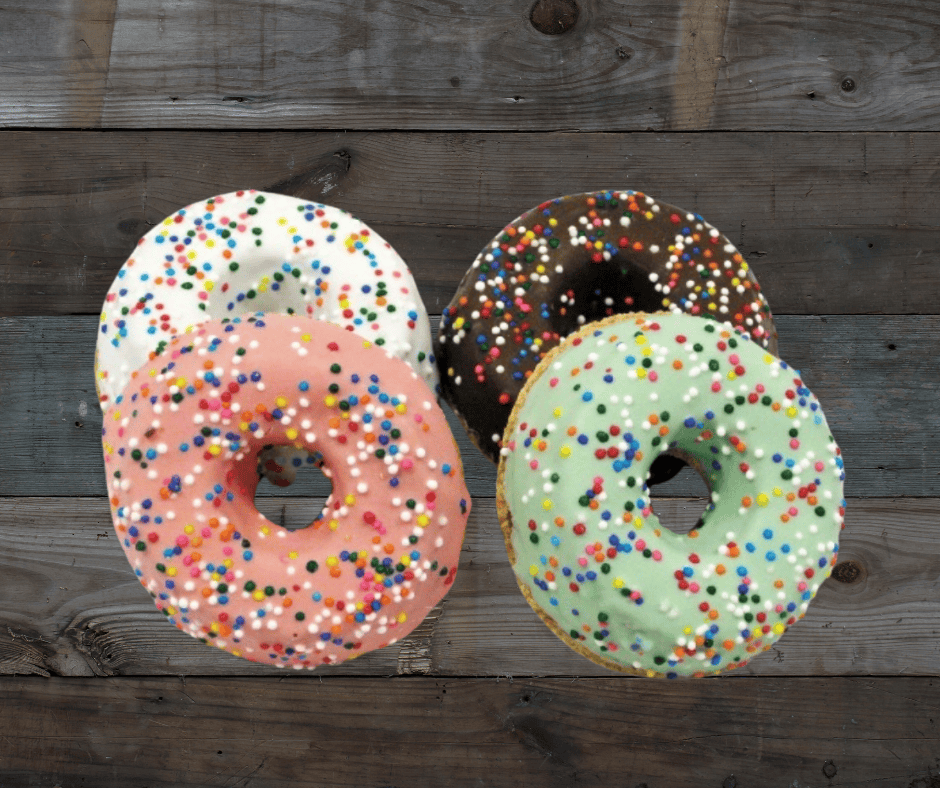 Small Birthday Doughnuts