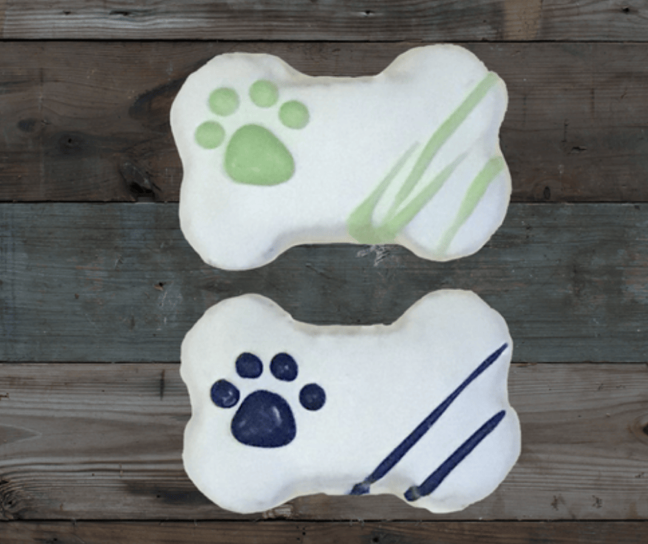 Mini Puppy Print Bone