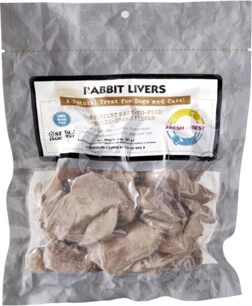 Freeze Dried Rabbit Livers