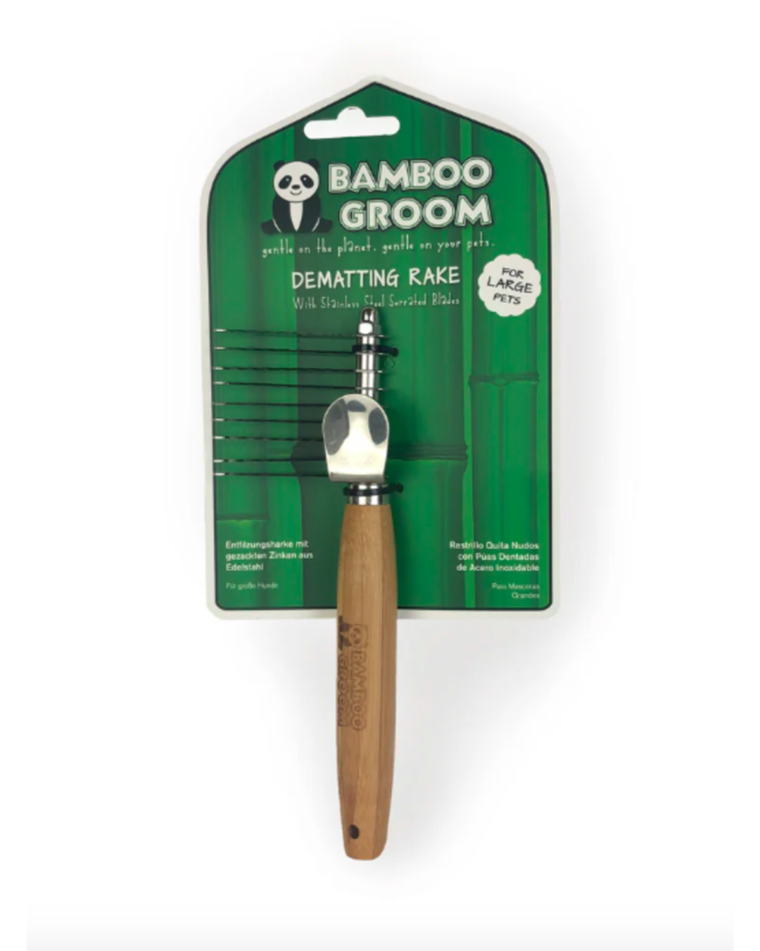 Bamboo Groom | Large Dematting Rake