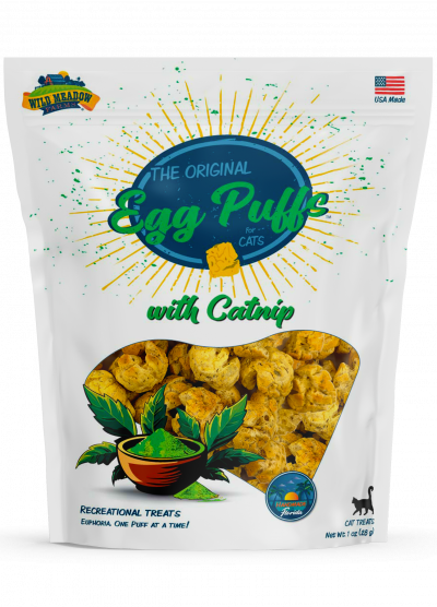 Egg Puffs for Cats - Catnip