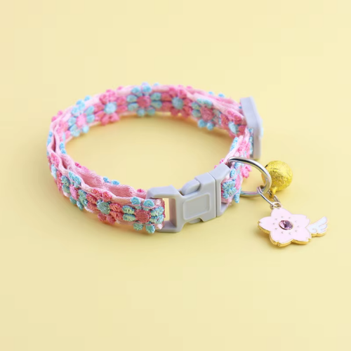 Sierra Stitch Cat Collar With Star Charm