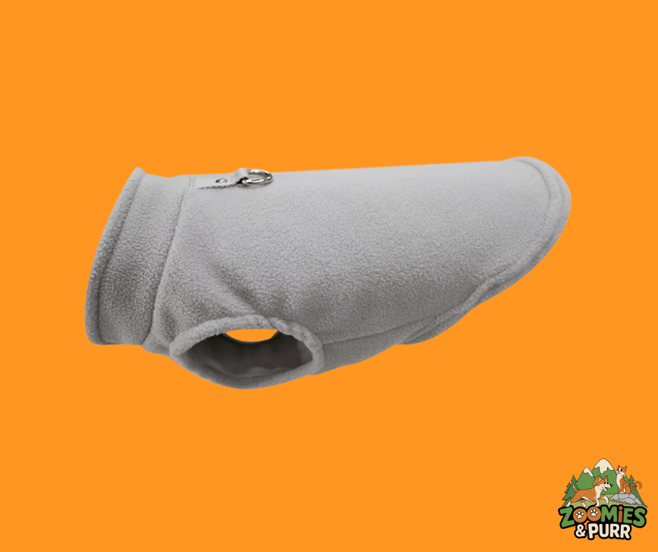 Sierra Dog Fleece Gray - 12 Inches