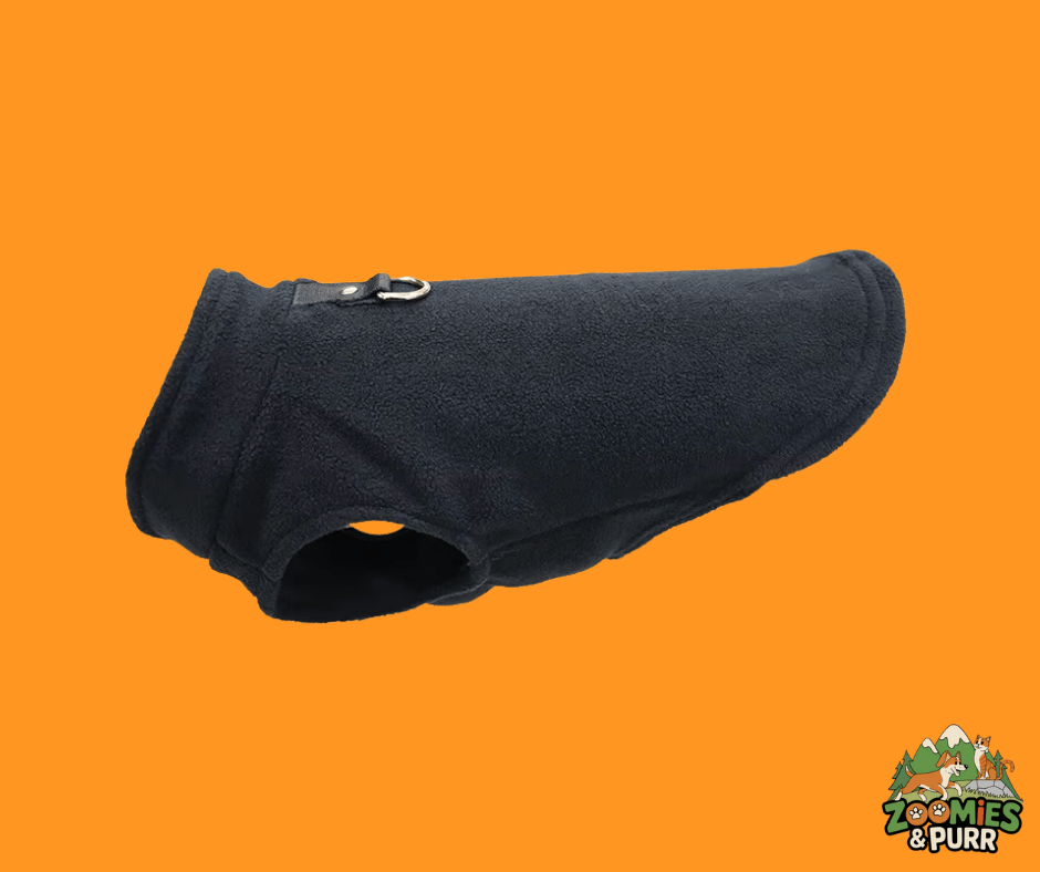 Sierra Dog Fleece Black - 14 Inches