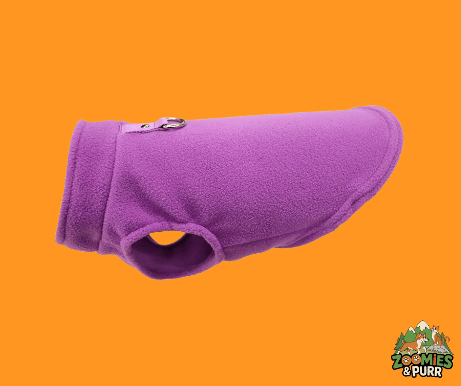 Sierra Dog Fleece Purple - 16 Inches