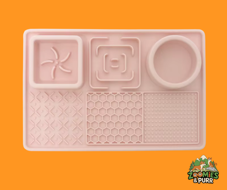 Sierra Multi-Zone Dining Mat - Alpenglow Blush