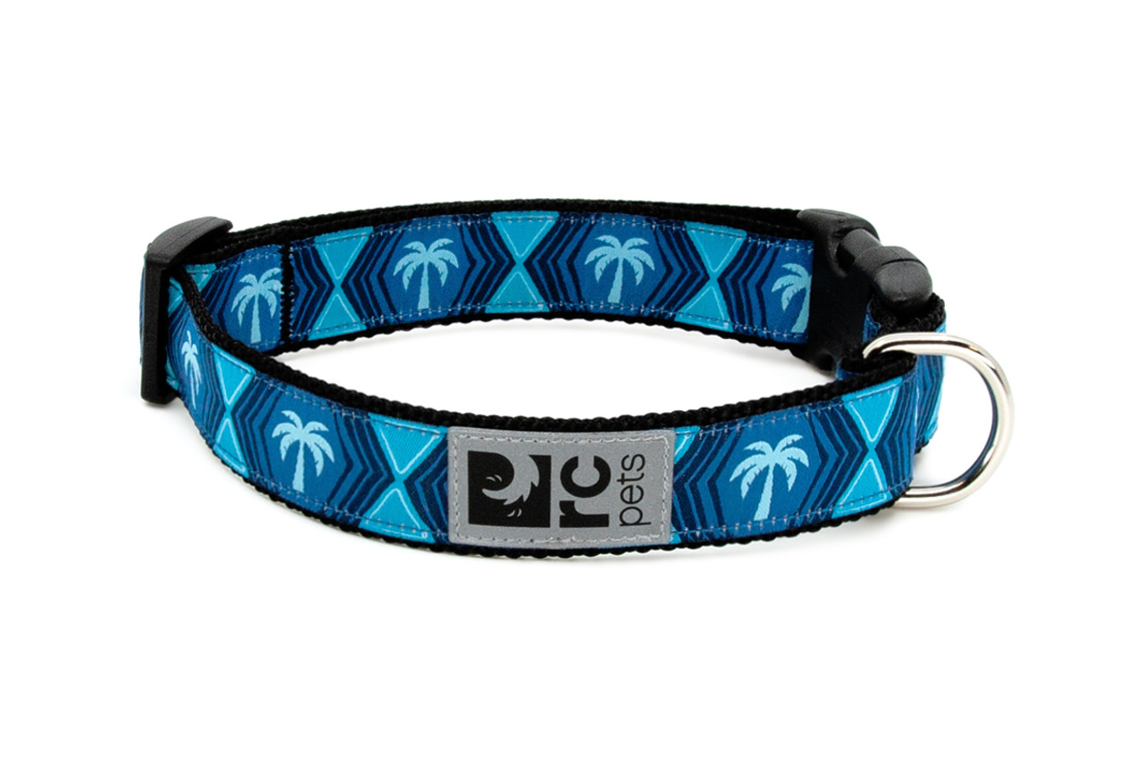 RC Pets Clip Dog Collar, Palm, X-Small