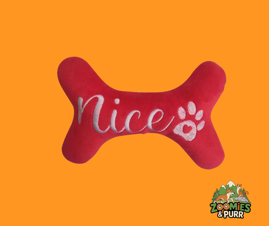 Sierra “Nice” Holiday Bone Plush