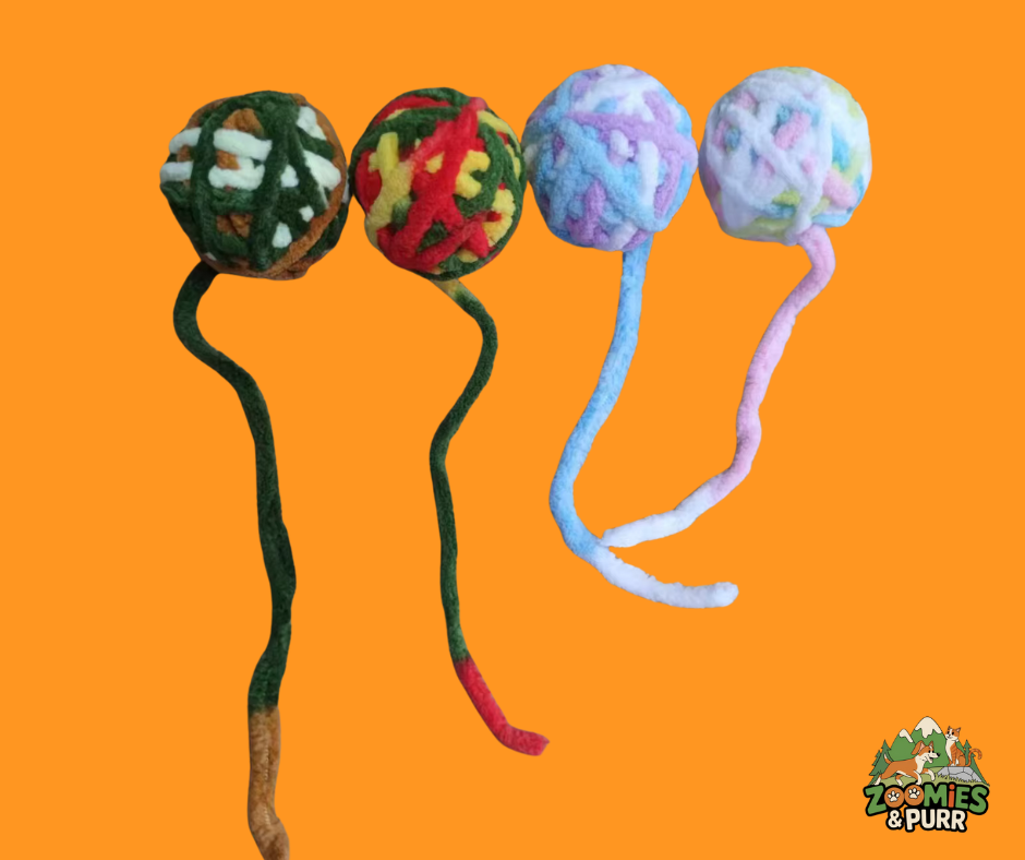 Sierra Jingle Yarn Bell Toy - Assorted Colors