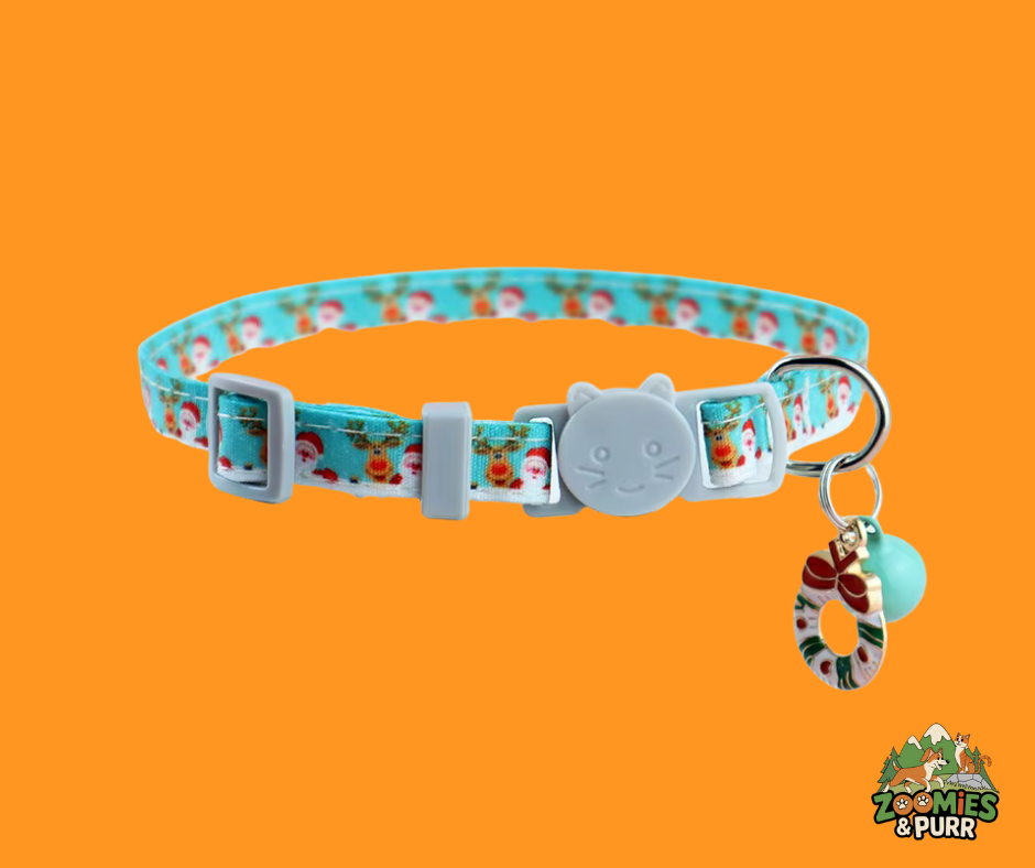 Sierra Holiday Cat Collar - Welcoming Wreath