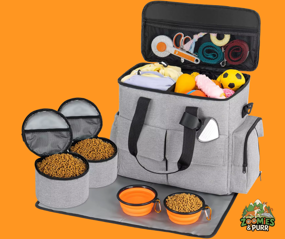 Sierra Weekender Dog Travel Bag - Grey