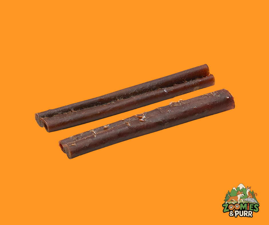 Zoomies & Purr 6" Beef Basted Collagen Stick (Single)