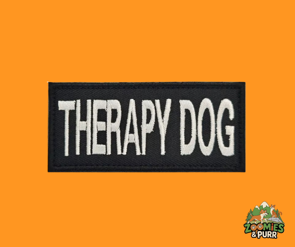 Sierra hook-and-loop (Velcro) patch - Therapy Dog