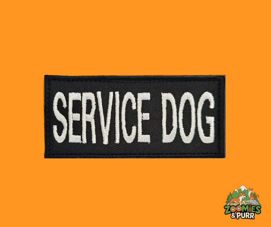 Sierra hook-and-loop (Velcro) patch - Service Dog
