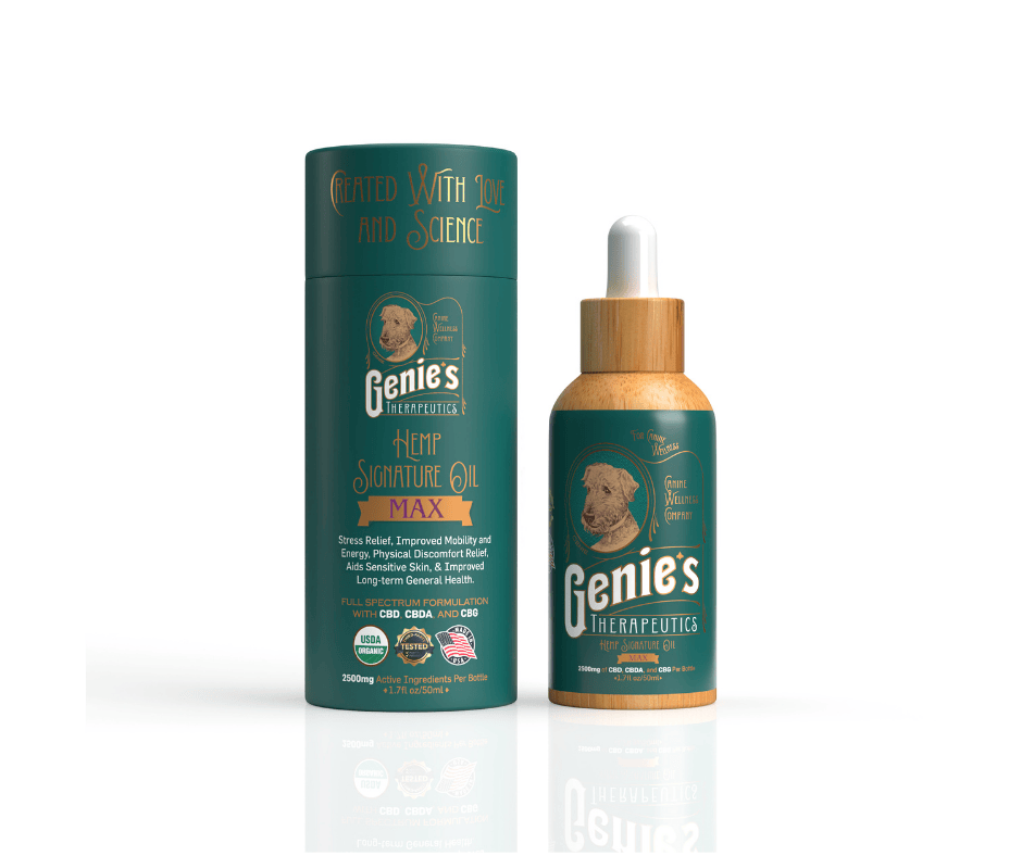 Genie's Signature Hemp Oil 50ml, 2500mg MAX