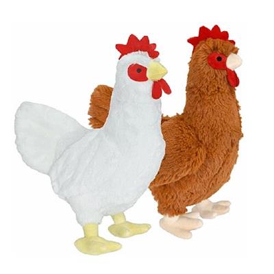 Plush Chicken 12" Assorted Colors