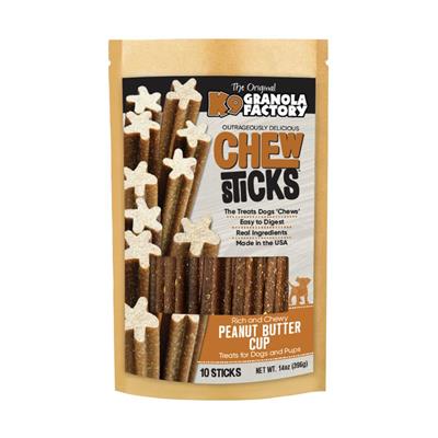 Chew Sticks - Peanut Butter Cup, 10ct Bag