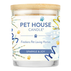 Pet House Candle, Sparkle & Joy, 9-oz