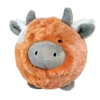 Fuzzy Wuzzy MooMoo Spiker 2-in-1 Ball Toy - Small