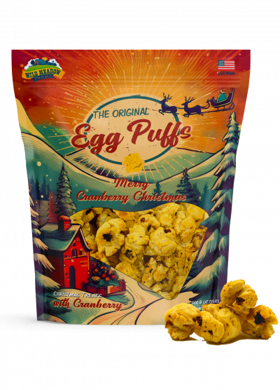 Christmas - Egg Puffs - Cranberry