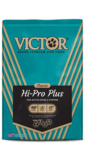 Victor Hi-Pro Plus Formula Dry Dog Food, 30-lb