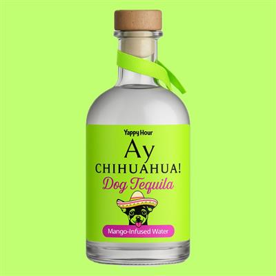 Ay Chihuahua! Dog Tequila 375mL Bottle (Mango-Infused Water)
