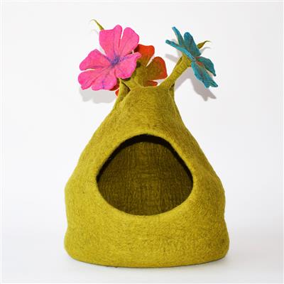 Wool Pet Cave, Bouquet, Multi Color
